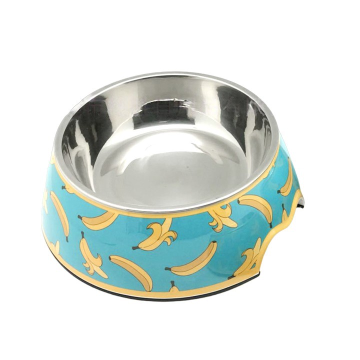 Bananas Melamine Dog Bowls