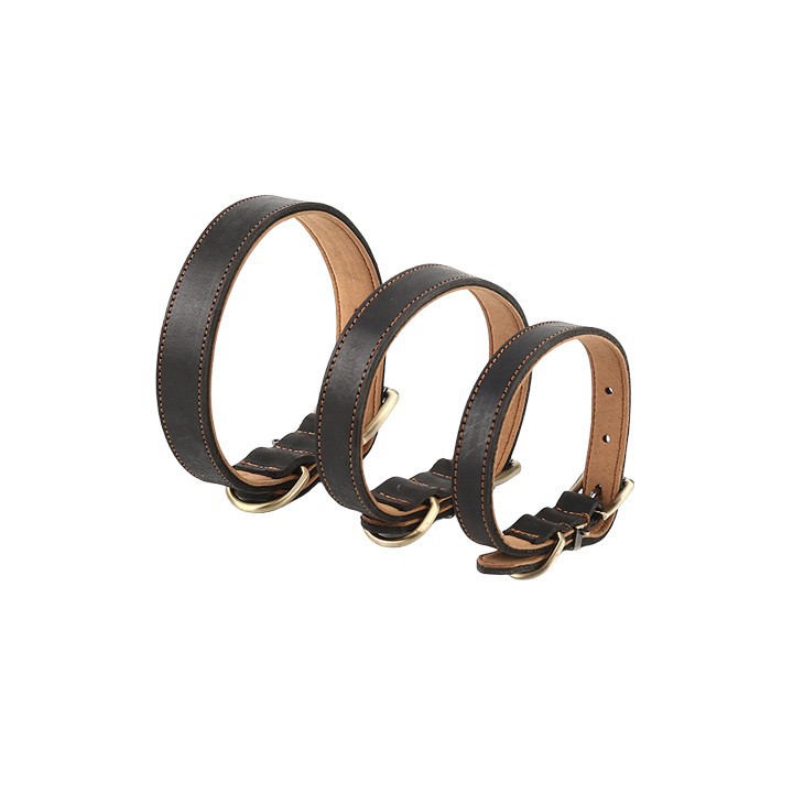 Genuine Cow Leather Dog Collars