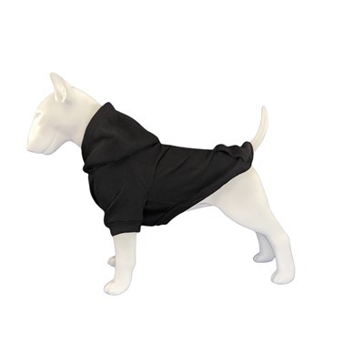 Crni pas s kapuljačom