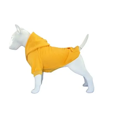 Žuta kapuljača za pse