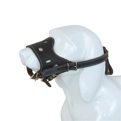 Podesive kožne njuške za pse