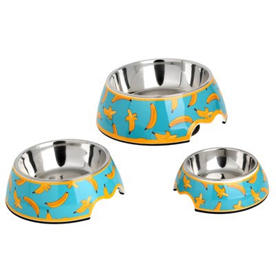 Bananas Melamin Pet Bowls