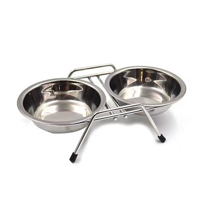 Dvostruke zdjele za pse od nehrđajućeg čelika